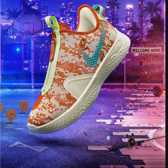 Nike NBA 2K20 x PG 4 ‘Digi Camo’ Sneakers - Picture 9 of 12